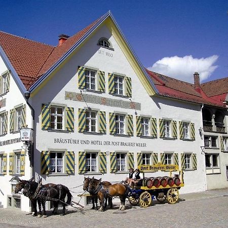 Braustueble Und Hotel Zur Post Weiler-Simmerberg Exterior foto