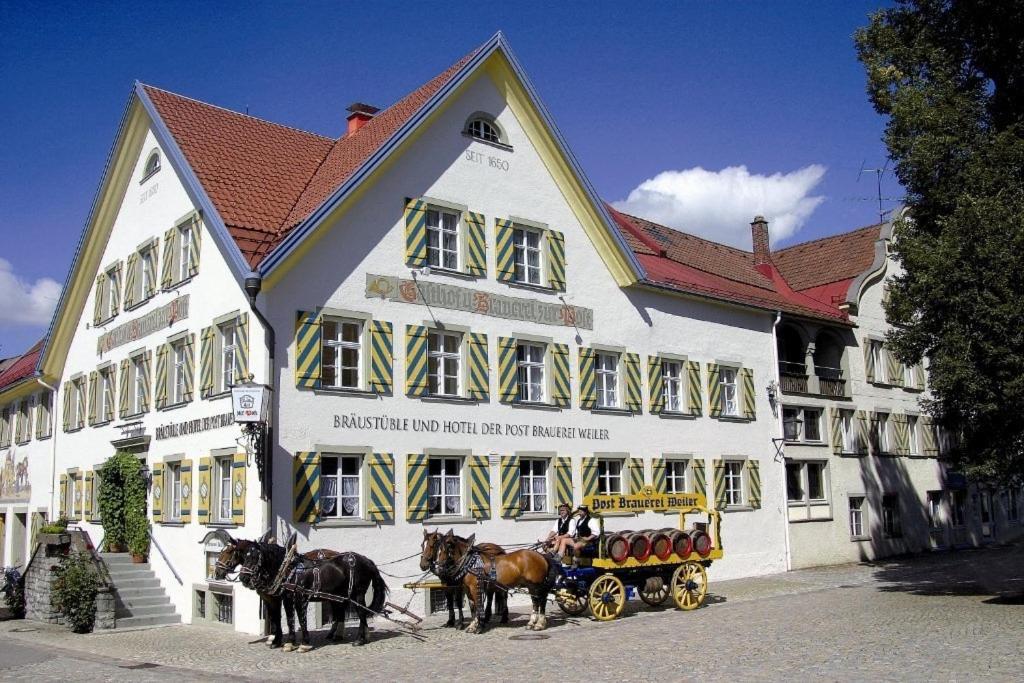 Braustueble Und Hotel Zur Post Weiler-Simmerberg Exterior foto